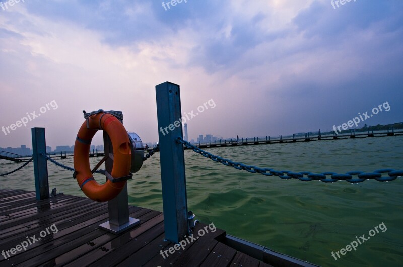 Suzhou Jinji Lake Sky Lake Leisure