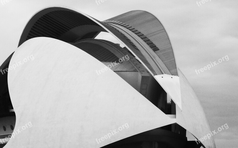 Architecture Calatrava Valencia Spain Free Photos