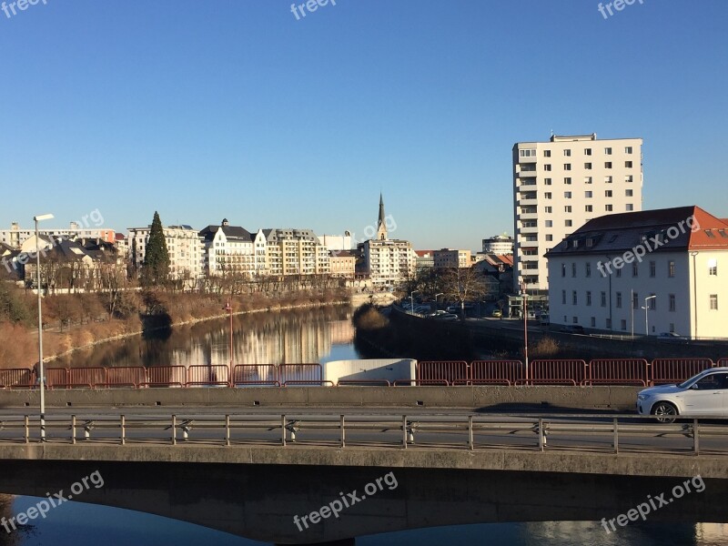 City River Villach Carinthia Free Photos