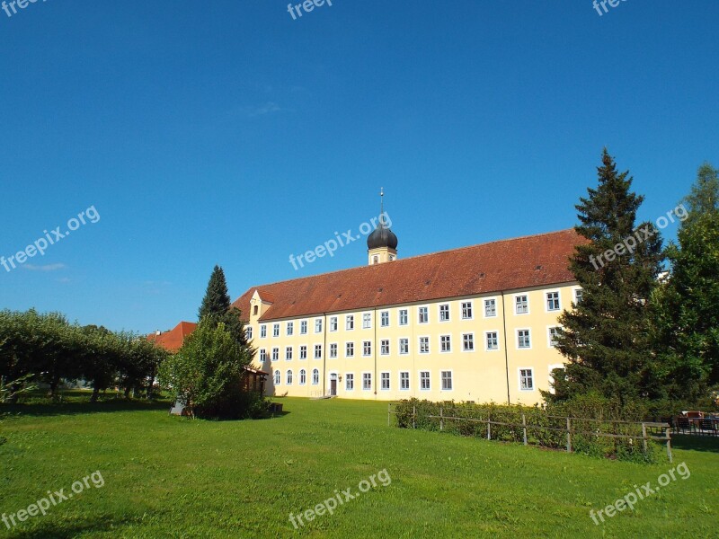 Cistercian Abbey Oberschönenfeld The Monastery Building Swabia Free Photos