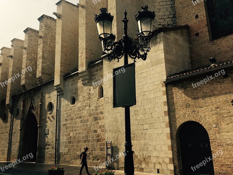 Gandia Spain Castle Museum Wall