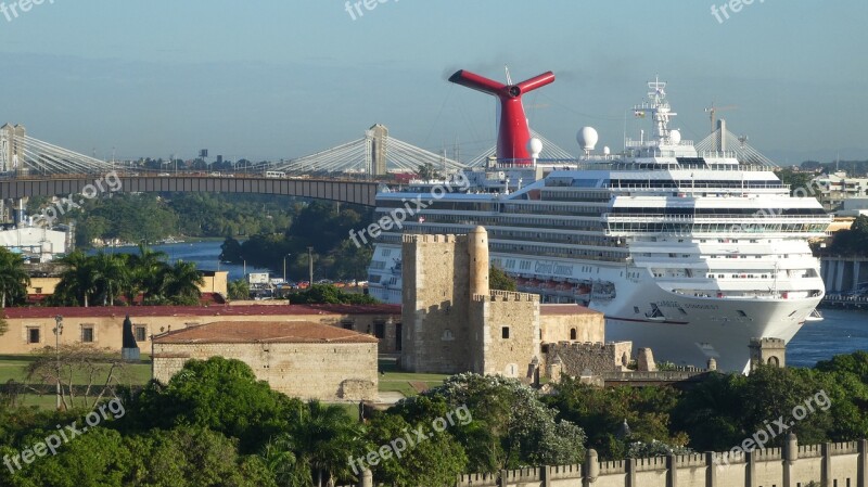 Dominican Republic Santo Domingo Caribbean Historically Historic Center