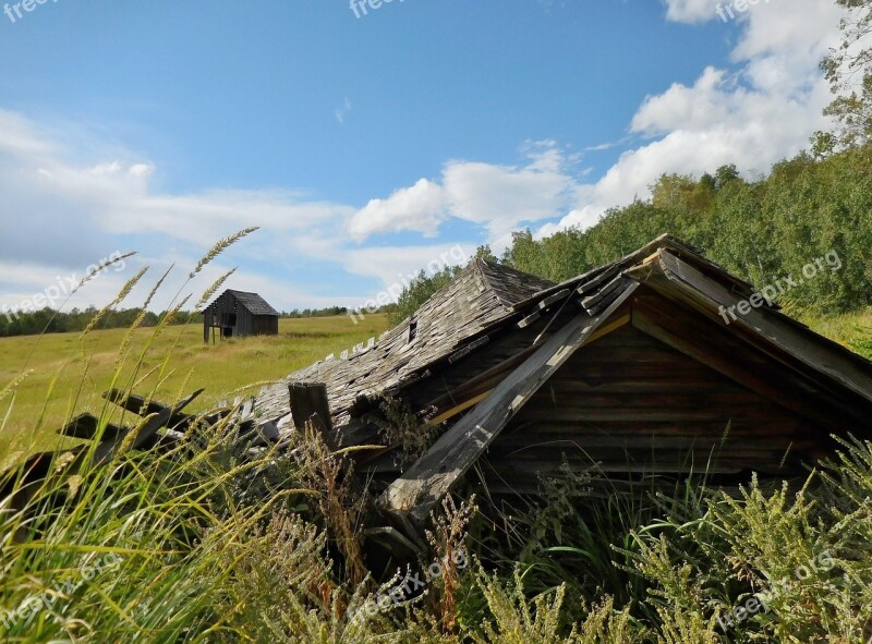 Abandoned Homestead Farm Ranch Old