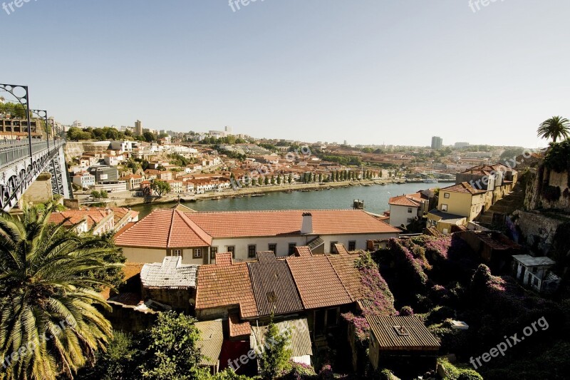 Porto Douro Portugal Historic Center Historically