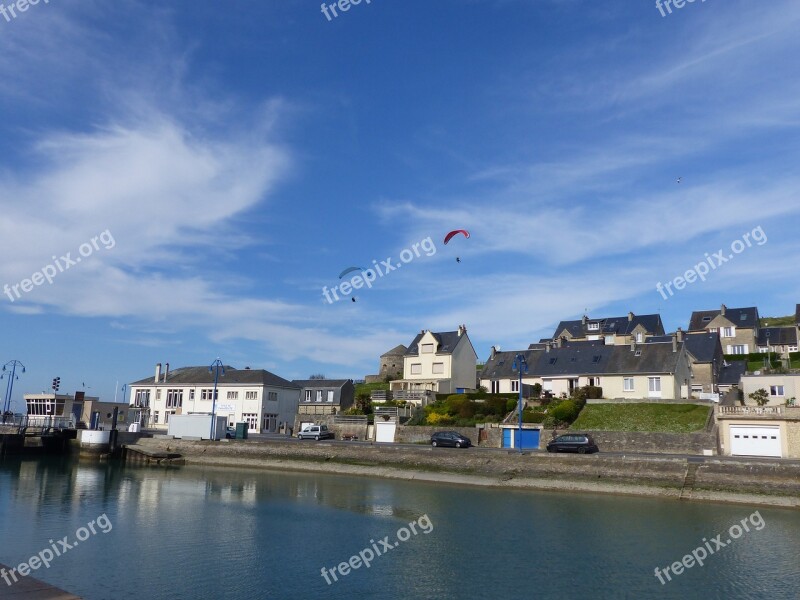 Paragliding Sky Sport Blue Landscape