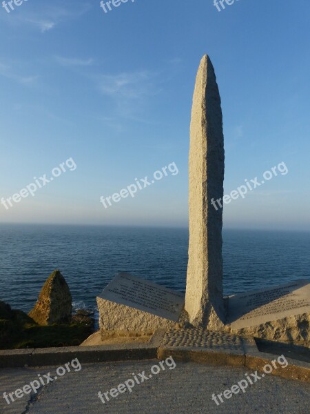 Monument Landing War Tribute Normandy