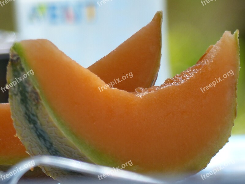 Melon Vegetable Fruit Table Food