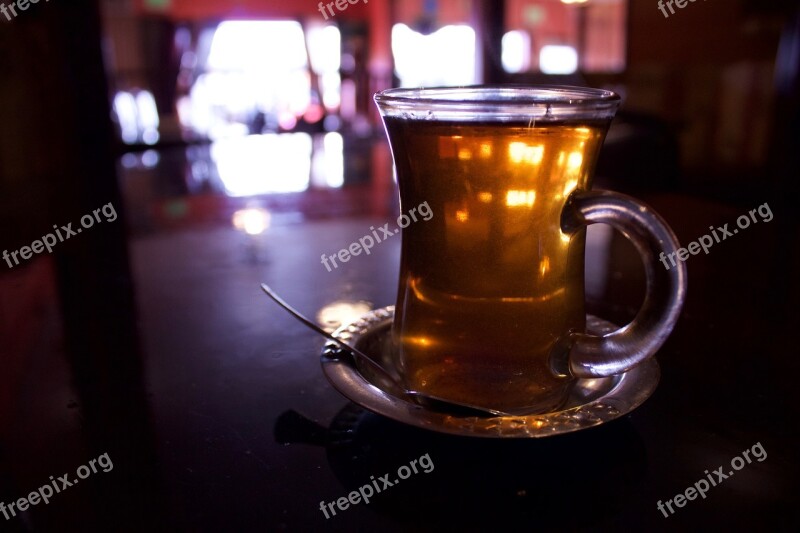 Tea Dark Turkish Tea House Clear