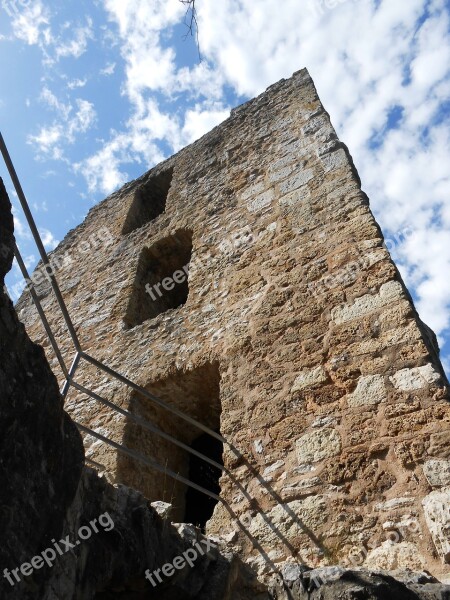 Castle Ruin Neideck Franconian Switzerland Landscape