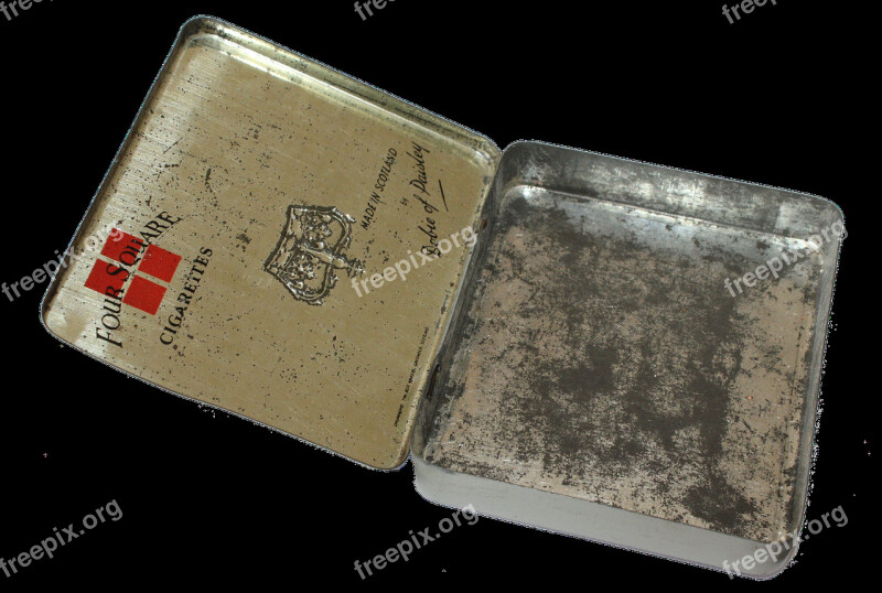 Tin Container Png Cigarettes Four Square