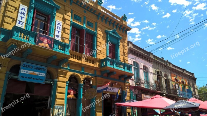 Buenos Aires La Boca Caminito Free Photos