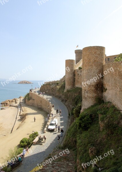 Stronghold Castle Sea Shore Fortress