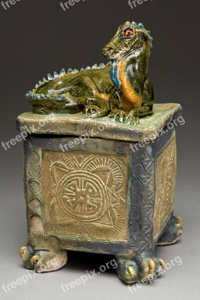 Dragon Ceramic Sculpture Free Photos