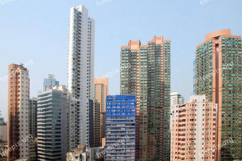 Hong Kong Skyscrapers Houses Condos Condominimum