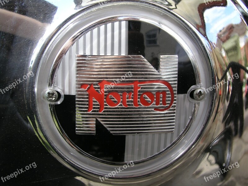 Norton Bike Badge Emblem Free Photos