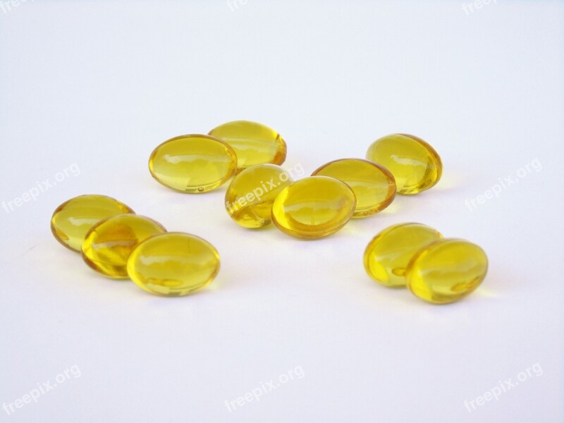 Capsules Vitamin Omega-3 Free Photos