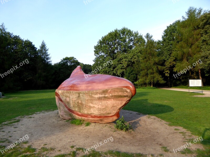 Stone Big Stone Sculpture Monument Place Of Power