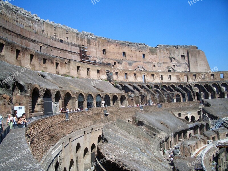 Rome Colosseum Italy Antiquity Arena