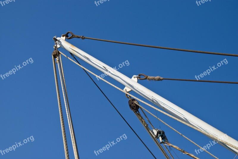 Direct Rope Boat Sailboat Port