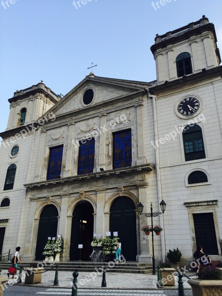 Macau Church World Heritage Free Photos