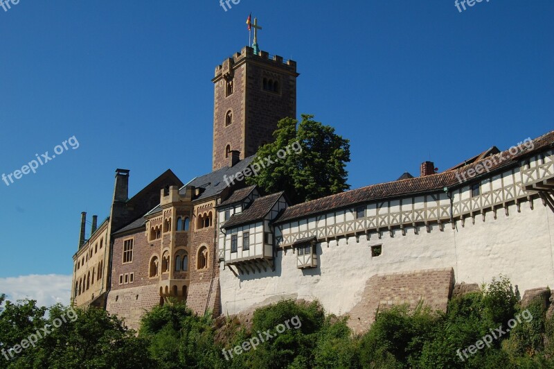 Thuringia Germany Luther Eisenach Wartburg Castle Castle