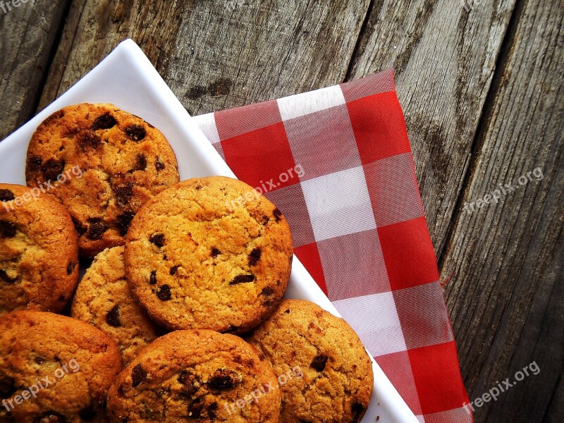 Cookies Chips Chocolate Free Photos