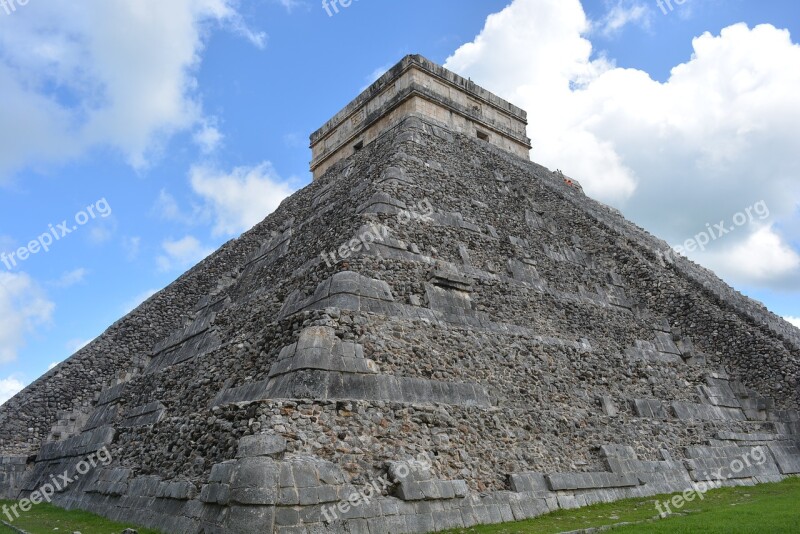 Kukulcan Chichen Itza Free Photos