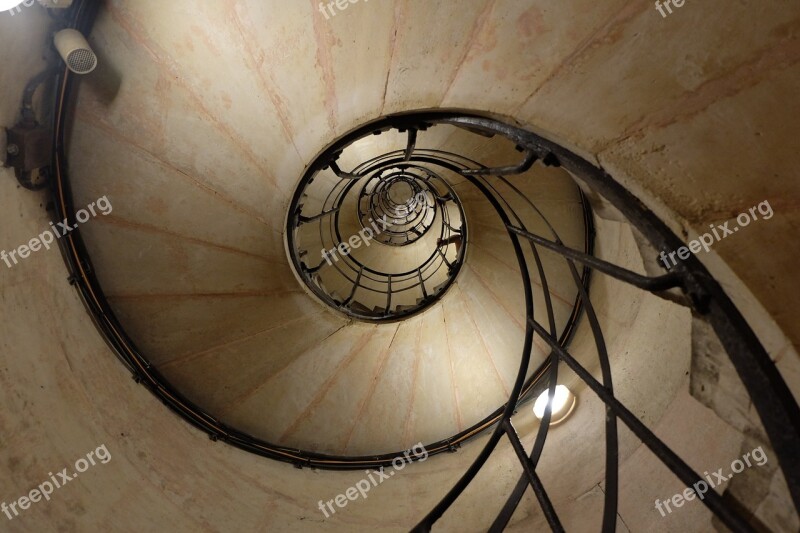 Staircase Stairs France Arcdetriomphe District