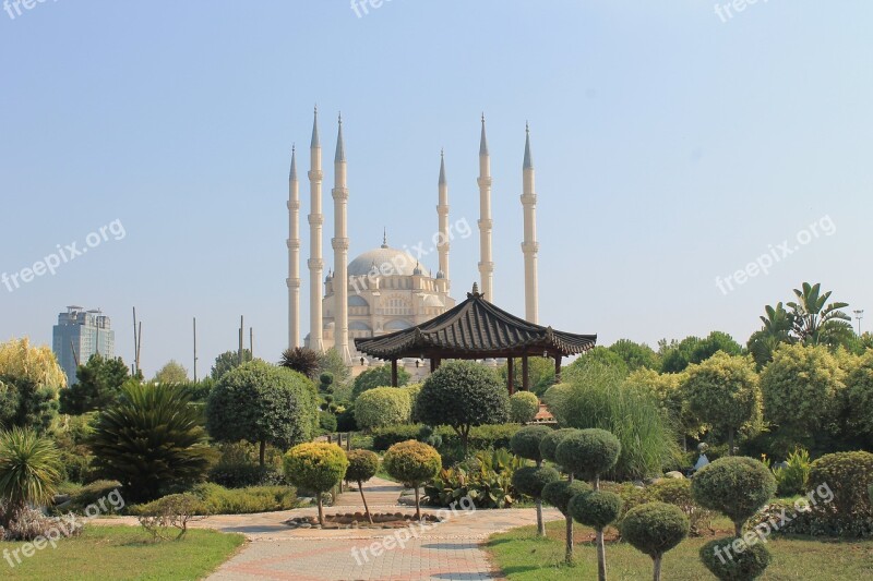 Adana Sabanci Mosque Central Park