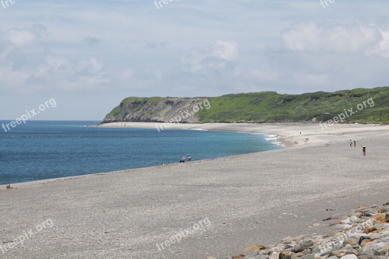 Hai Bian The Waves Landscape Free Photos