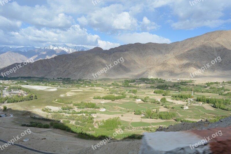 Landscape Leh Ladakh Mountain India