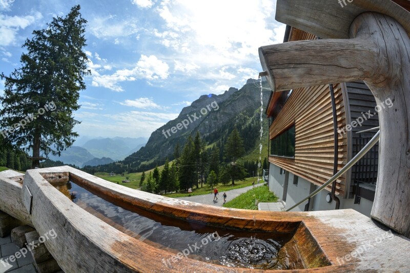 Alps Switzerland Mountains Mountain Panorama