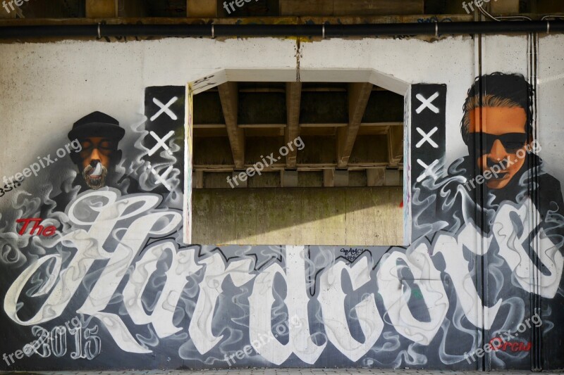 Graffiti Amsterdam The Hardcore Crew 2015 Urban