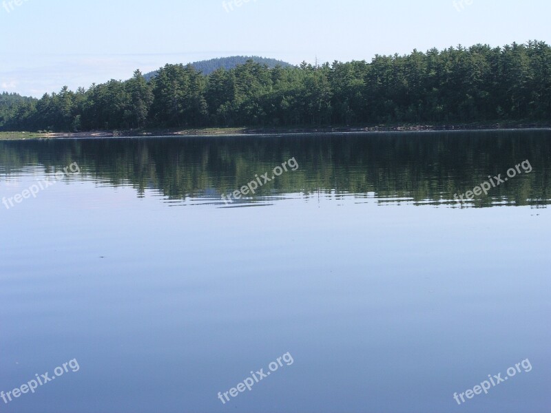 Maine Lovell Pond Lake Free Photos