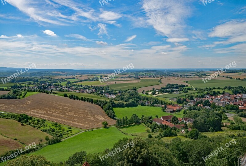 Ronneburg Hesse Germany Castle View