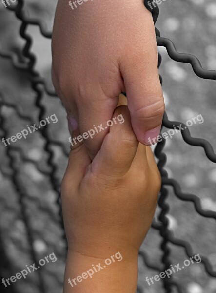 Keep Hands Shaking Hands Child's Hand Small Child Encounter