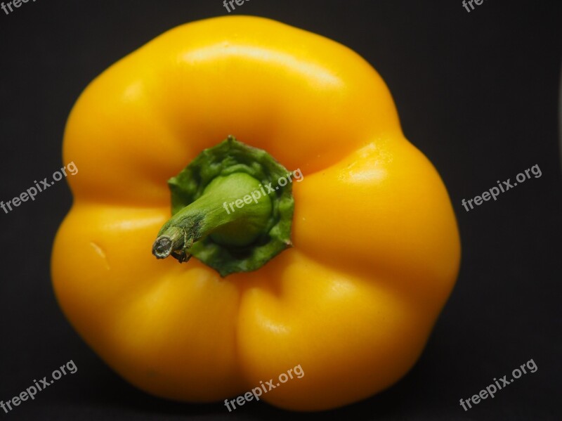 Paprika Yellow Vegetables Yellow Peppers Food