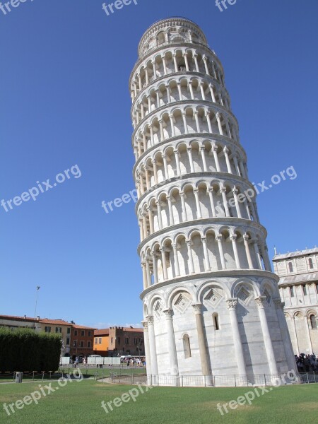 Pisa Tower Travel Europe Italy