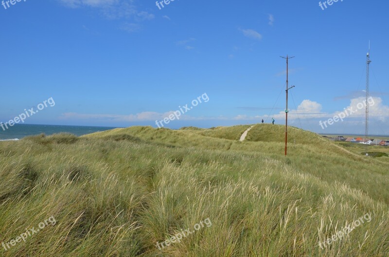 Denmark North Sea Dunes Thorsminde Beach