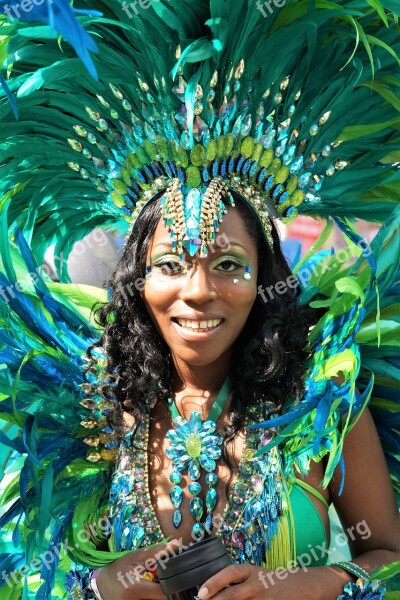 Carnival Headgear Costume Festival Notting Hill