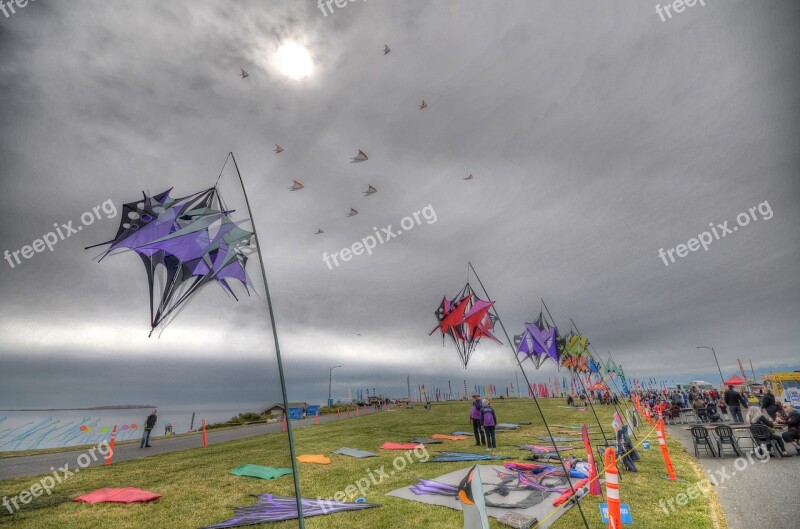 Victoria Kite Festival Sky Lighting