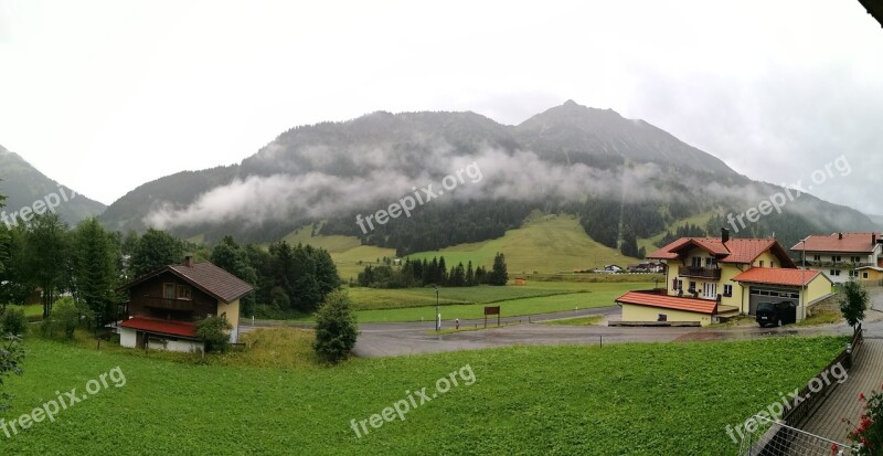 Alps Mountains Clouds Tyrol Austria