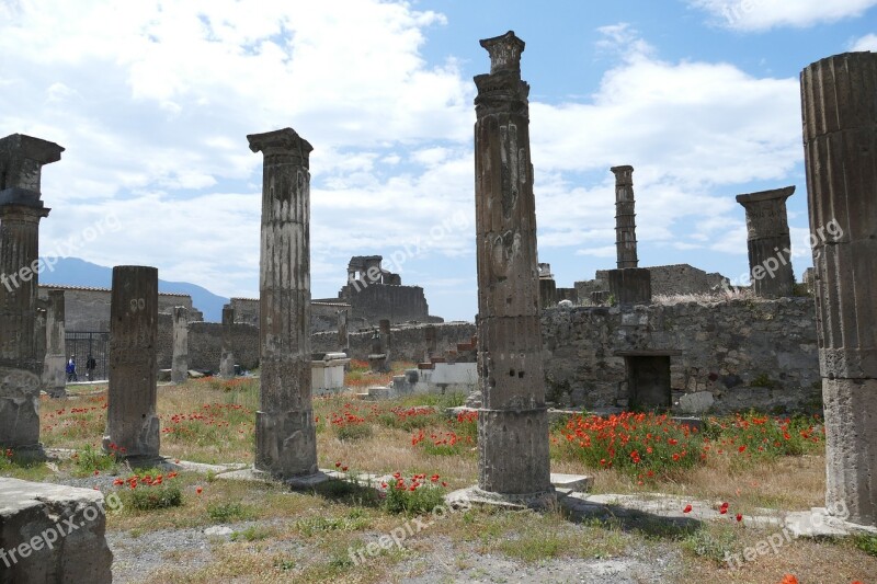 Pompeii Italy Naples Antiquity Places Of Interest