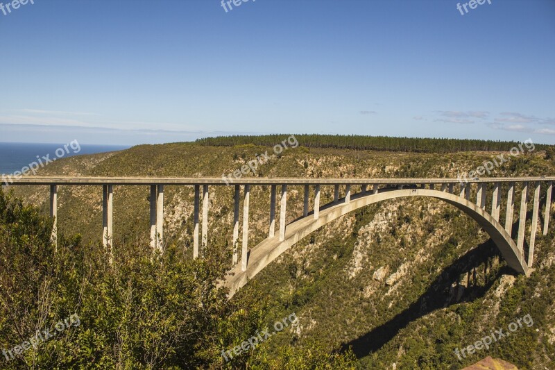 Bridge South Africa Bloukrans Bunjee Highest Bunji In The World