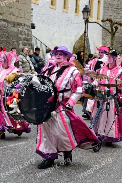 Carnival Yverdon Vaud Switzerland People