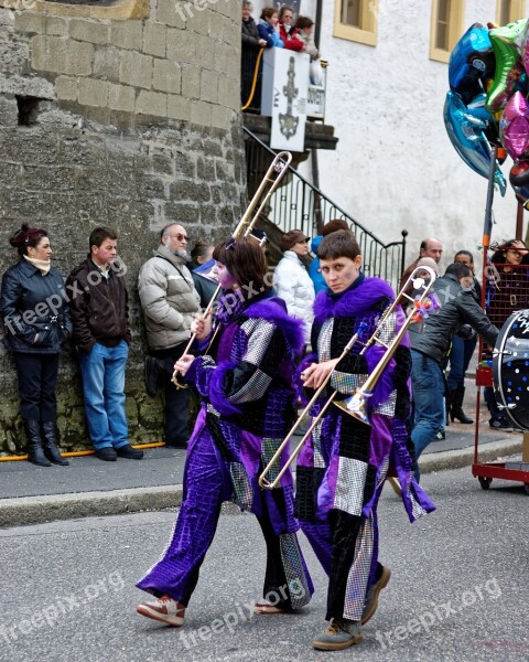 Carnival Yverdon Vaud Switzerland People