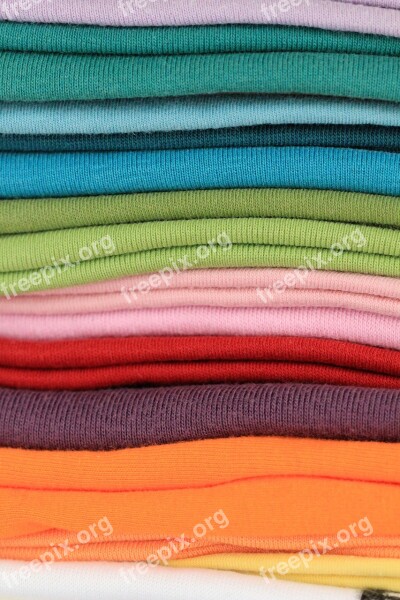 T-shirts Colorful Color Fashion Style