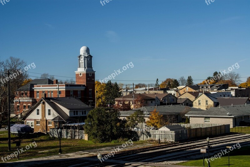 Town Ontario Scene Free Photos