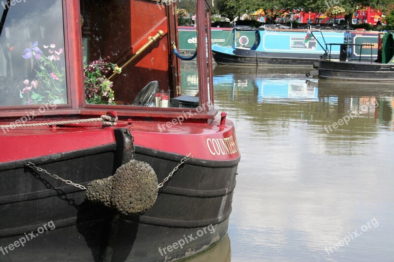 Boat River Barge Stratford Free Photos