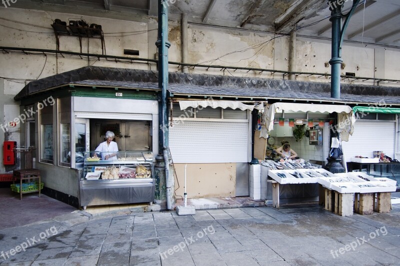 Market Hall Porto Portugal Historic Center Historically